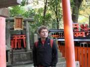 a shrine at fushimi inari