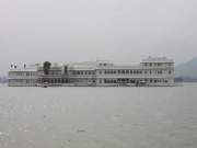 floating lake palace and home to octopussy